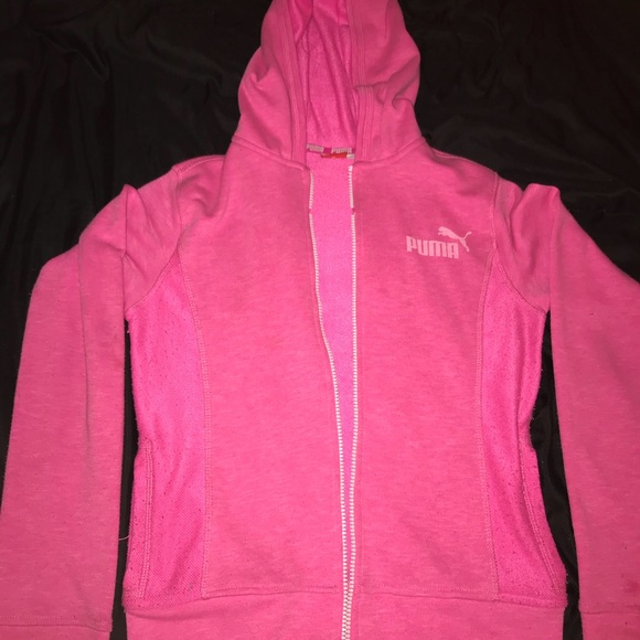 Pink Pumas Hoodie - Picture 1 of 3